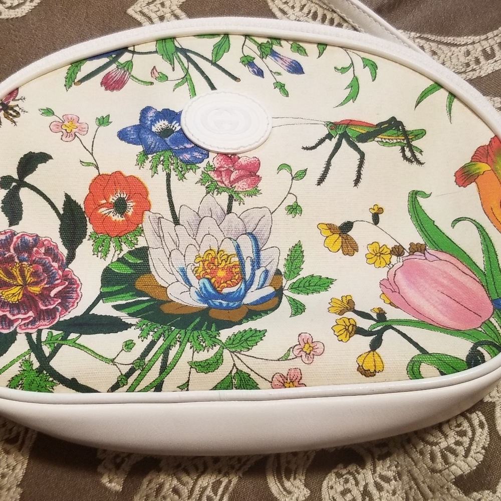Rare Floral Gucci Purse